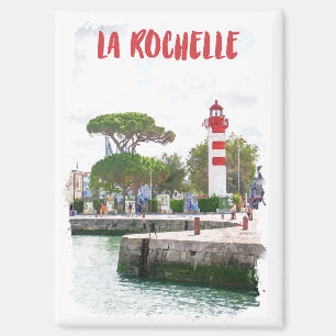 Beautiful La Rochelle France Lighthouse Reisen Magnet