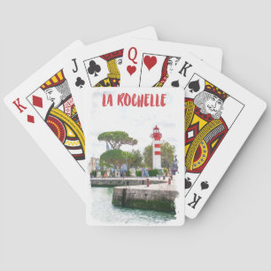Beautiful La Rochelle France Lighthouse Reisen Spielkarten