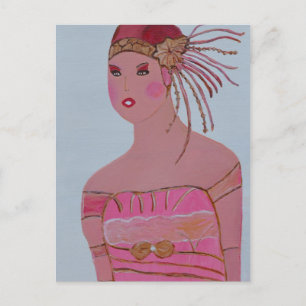 Beautiful Lady 3.JPG Postkarte