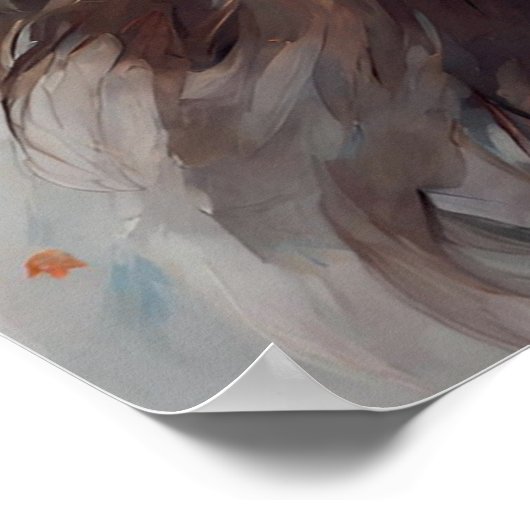 Beautiful Lady Emma Poster (Ecke)