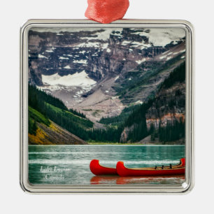 Beautiful Lake Louise, Canada Ornament Aus Metall