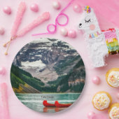 Beautiful Lake Louise, Canada Pappteller (Party)