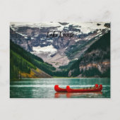 Beautiful Lake Louise, Canada Postcard Postkarte (Vorderseite)