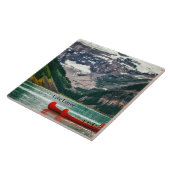 Beautiful Lake Louise, Kanada Fliese (Seite)
