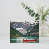 Beautiful Lake Louise, Kanada Postkarte (Stehend Vorderseite)