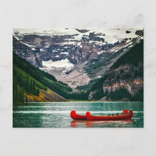 Beautiful Lake Louise, Kanada Postkarte (Vorderseite)