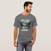 Beautiful Lake Louise, Kanada T-Shirt (Vorne ganz)