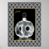Beautiful Lalique vintage Perfume Bottle Poster (Vorne)