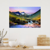 Beautiful Landscape Scenery of Iceland Poster (Küche)