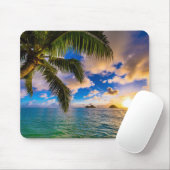 Beautiful Lanikai Beach Hawaii Mousepad (Mit Mouse)