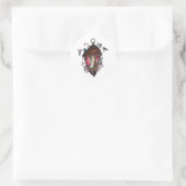 Beautiful Lantern   Runder Aufkleber (Tasche)