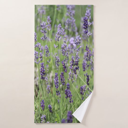 Beautiful Lavender Bath Towel Badehandtuch (Badehandtuch)