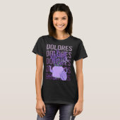 Beautiful Lavender - Dolores Name T-Shirt (Vorne ganz)