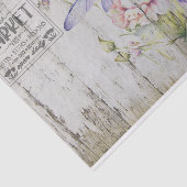 Beautiful Lavender Dragonfly Florals Seidenpapier (Ausschnitt)