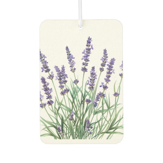 Beautiful Lavender Garden Blume Autolufterfrischer (Vorderseite)