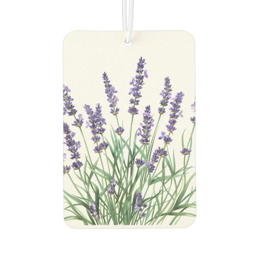 Beautiful Lavender Garden Blume Autolufterfrischer (Rückseite)