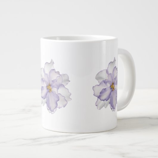 Beautiful Lavender Orchid Jumbo-Tasse (Vorderseite Rechts)