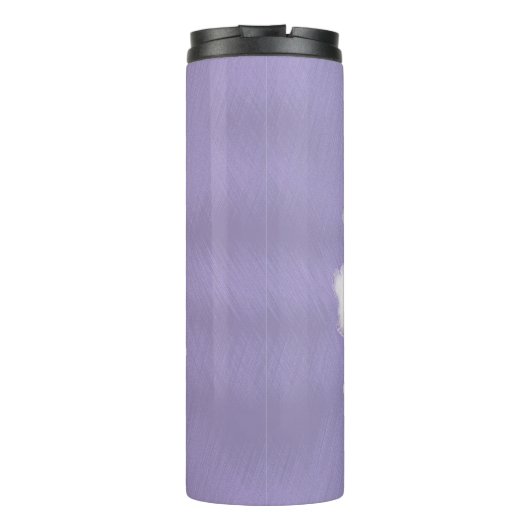 Beautiful Lavender Orchid Thermosbecher (Rückseite)