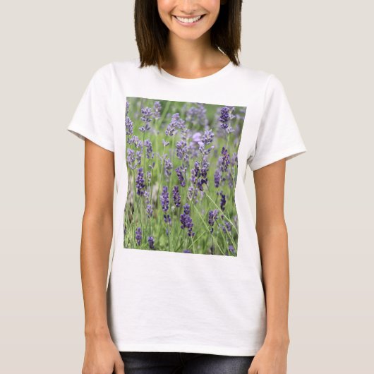 Beautiful Lavender T-Shirt (Vorderseite)
