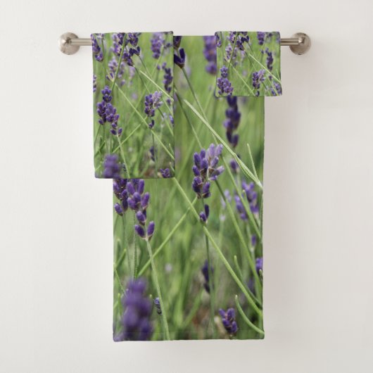 Beautiful Lavender Towel Set (Insitu)