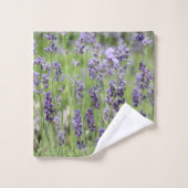 Beautiful Lavender Towel Set (Waschlappen)