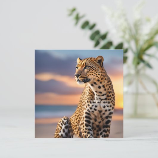 Beautiful Leopard (Stehend Vorderseite)