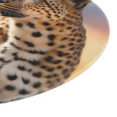 Beautiful Leopard Schneidebrett (Ecke)