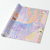 Beautiful Leopard Seamless Pattern illustration Ar Geschenkpapier (Ungerollt)