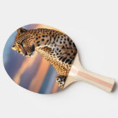 Beautiful Leopard Tischtennis Schläger (Seitenansicht)