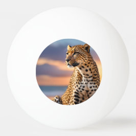 Beautiful Leopard Tischtennisball