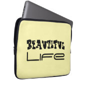 Beautiful Life Electronics Bag Laptopschutzhülle (Vorne Rechts)