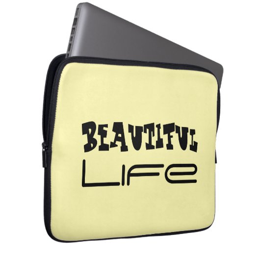 Beautiful Life Electronics Bag Laptopschutzhülle (Vorne Rechts)