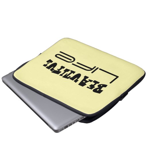 Beautiful Life Electronics Bag Laptopschutzhülle (Vorne Knopf)