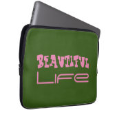 Beautiful Life Electronics Bag Laptopschutzhülle (Vorne Rechts)