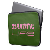 Beautiful Life Electronics Bag Laptopschutzhülle (Vorderseite Links)