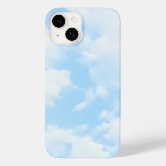 Beautiful Light Blue Case-Mate iPhone Hülle (Rückseite)