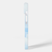 Beautiful Light Blue Case-Mate iPhone Hülle (Rückseite / Links)