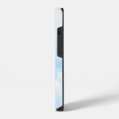 Beautiful Light Blue iPhone Hülle (Linke Seite)