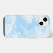 Beautiful Light Blue iPhone Hülle (Rückseite (Horizontal))