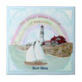 Beautiful Lighthouse Fliese (Vorderseite)