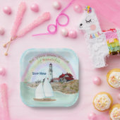 Beautiful Lighthouse Pappteller (Party)