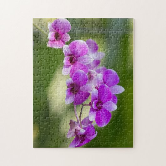 Beautiful Lila Orchid Puzzle (Vertikal)