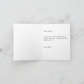 Beautiful Linde Werden Sie meine Ring Bearer Card Einladung (Innenseite)