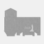 Beautiful Linen Brautparty Fevor Box Geschenkschachtel (Ungefaltet)