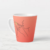 Beautiful Lines Cosmopolitan Milchtasse (Linke Ecke)