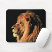 Beautiful Lion Mouse Mat Mousepad (Mit Mouse)