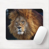 Beautiful Lion Mouse Mat Mousepad (Mit Mouse)
