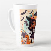 Beautiful little witch halloween party milchtasse (Linke Ecke)