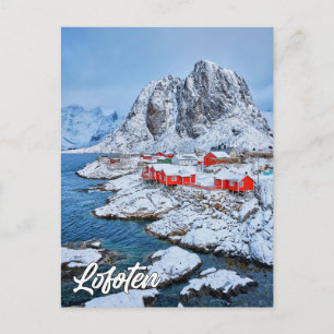 Beautiful Lofoten, Norwegen Postkarte