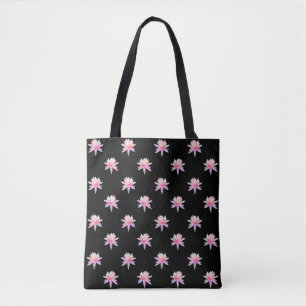 Beautiful Lotus Blume Cool Trendy Muster Tasche